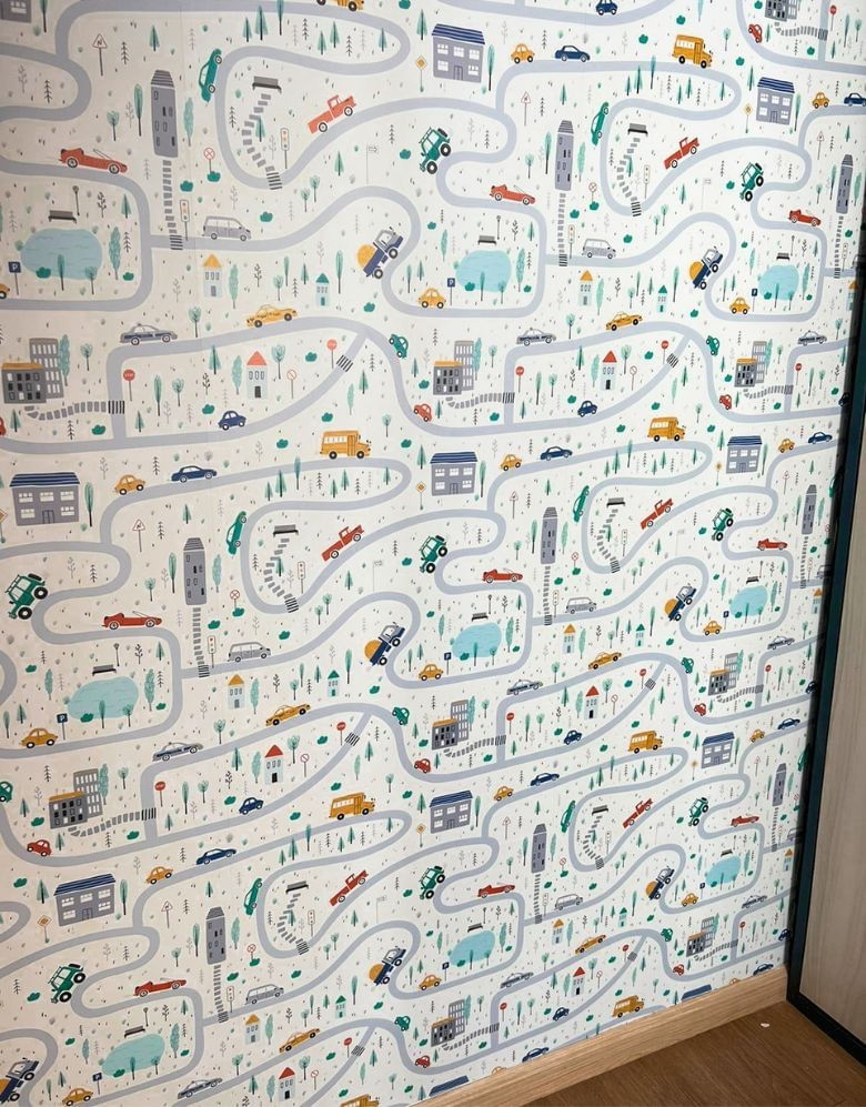 Papel-de-Parede-Adesivo-Cidade-de-Brinquedo
