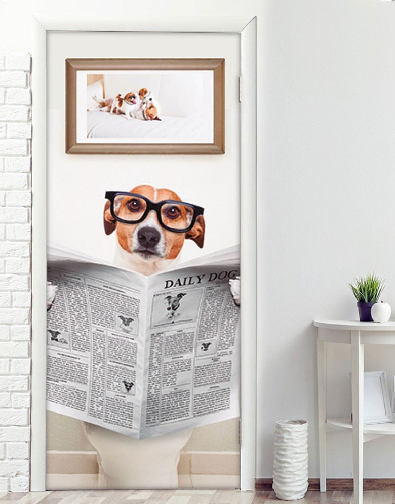Adesivo-para-Porta-Dog-Jornal